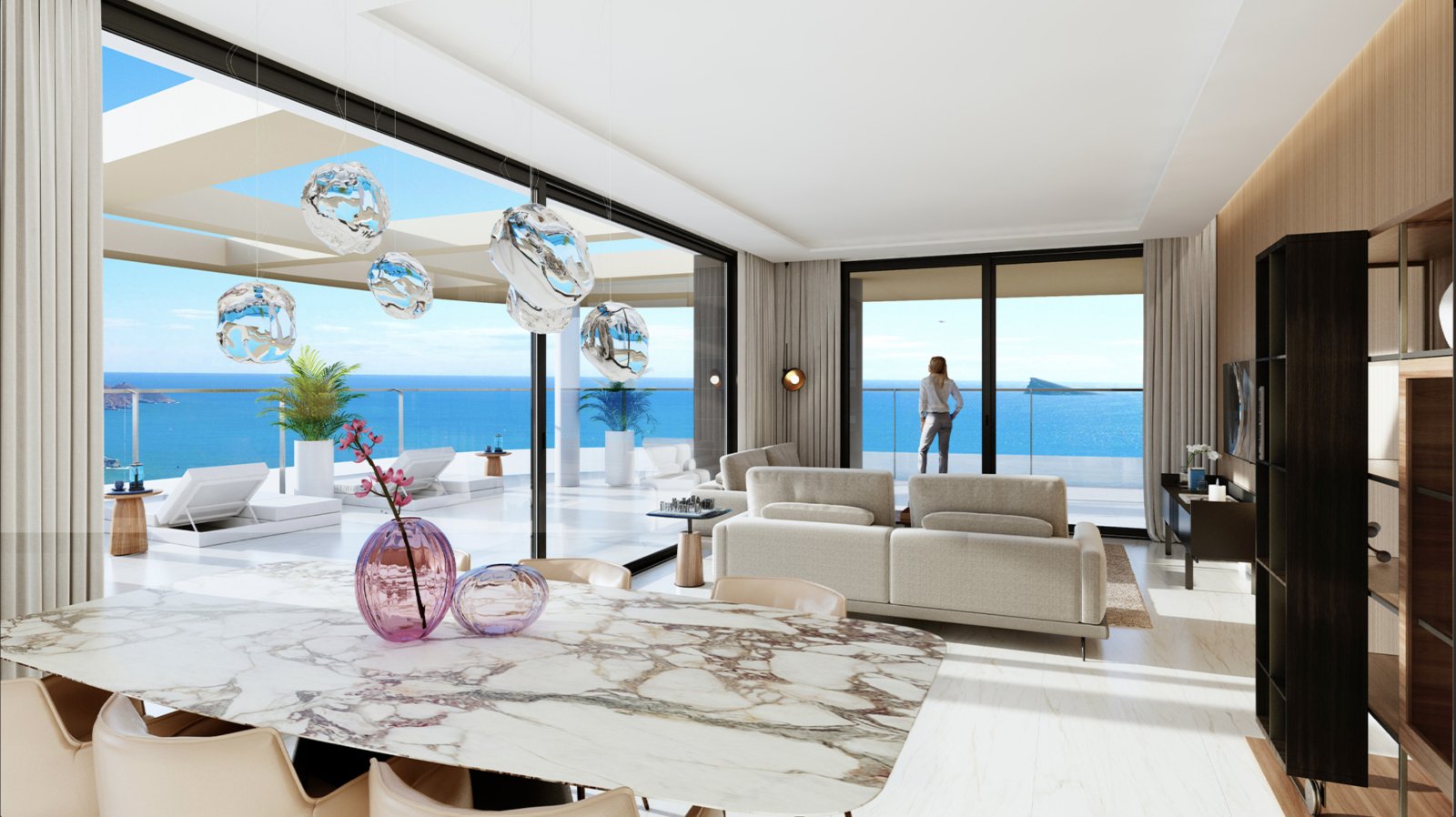 Benidorm: Luxus-Apartments am Poniente-Strand in Benidorm 