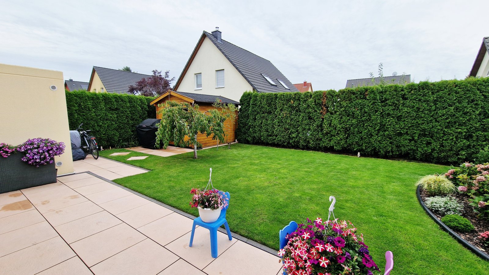 Gepfegtes Grundstück