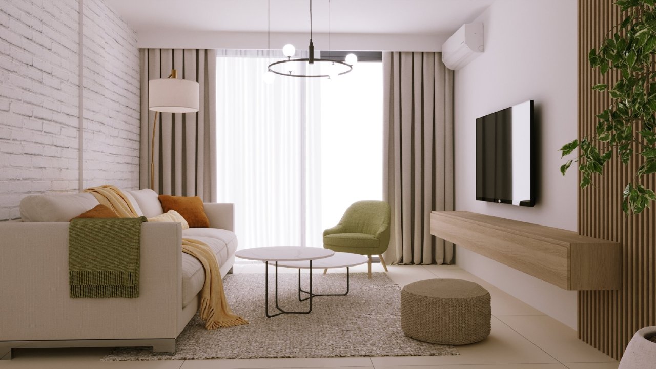 1+1 apartment close to sea - your best vacation and investment choose 
