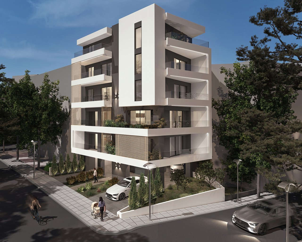 Neubauwohnung 109m2 im Zentrum Thessaloniki, Griechenland 