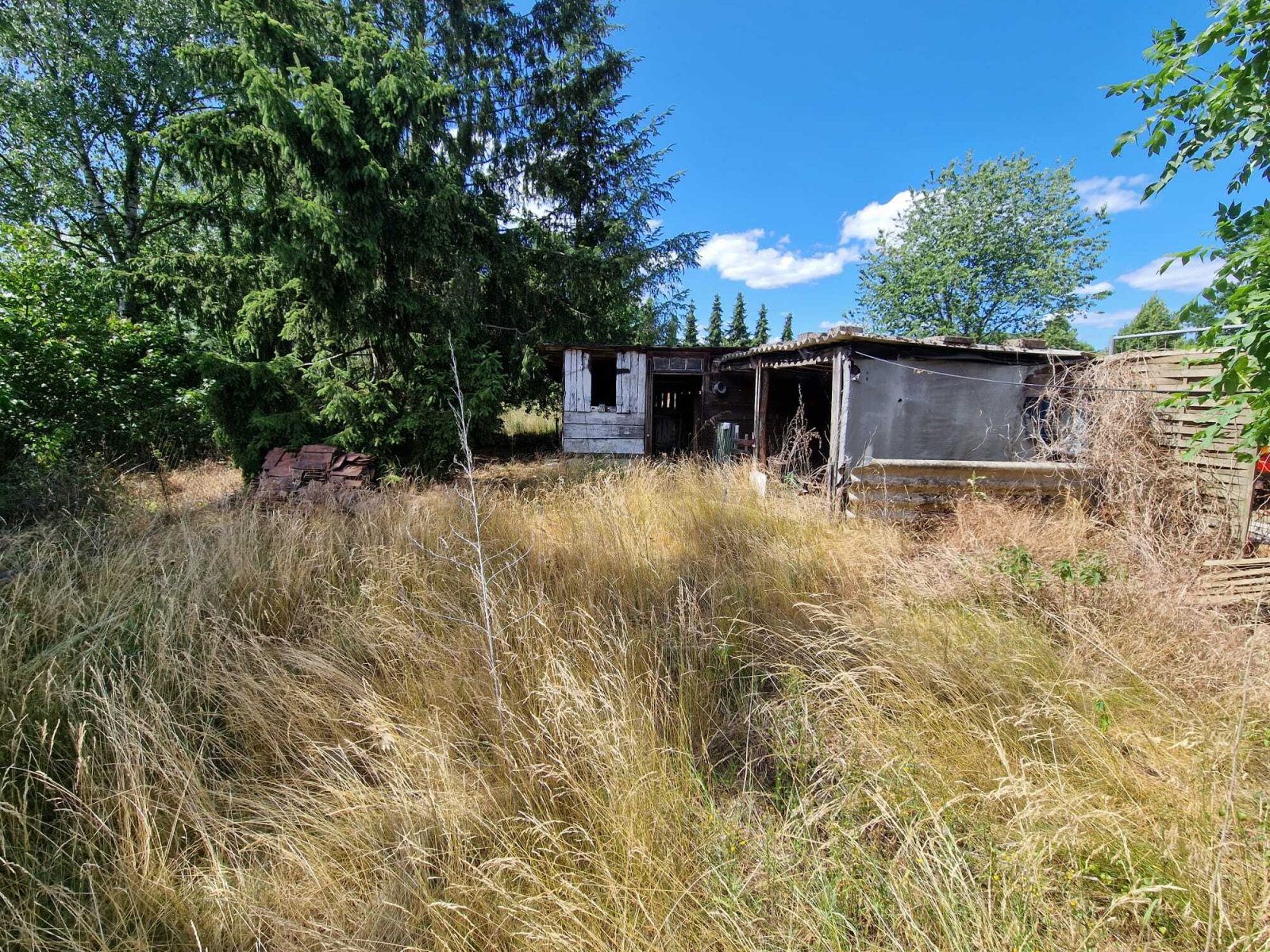 Rückwärtiges Grundstück