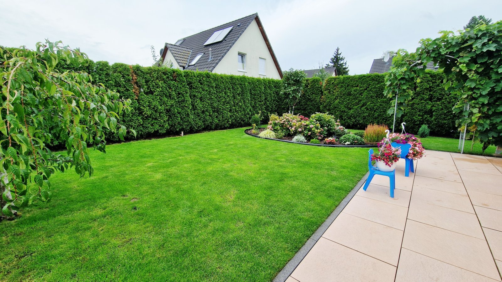 Gepfegtes Grundstück