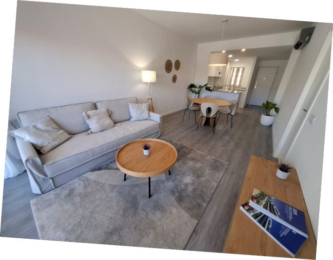 Wohnbereich mit offener Küche